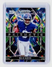 2024 Panini Prizm Prizmatic Malik Nabers #13 card