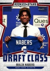 2024 Panini Rookies & Stars Draft Class Malik Nabers #5 card