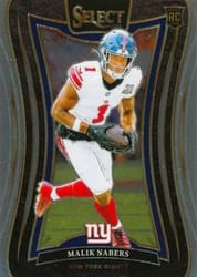 2024 Panini Select Base Set Malik Nabers #381 card