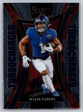 2024 Panini Select Turbocharged Malik Nabers #15 card