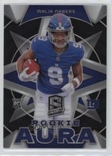 2024 Panini Spectra Rookie Aura Malik Nabers #RA-MNS card