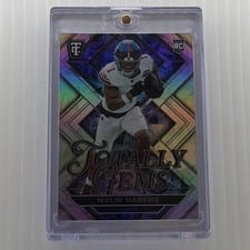 2024 Panini Totally Certified Totally Gems Malik Nabers #9 card