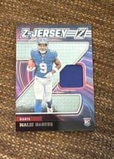 2024 Panini Zenith Z Jersey Malik Nabers #ZJ8 card