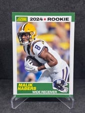 2024 Score 35th Anniversary Rookies Malik Nabers #5 card