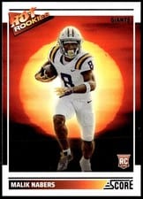 2024 Score Hot Rookies Malik Nabers #6 card