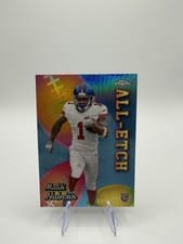 2024 Topps Chrome Chrome All-Etch Malik Nabers #CAE-MN card