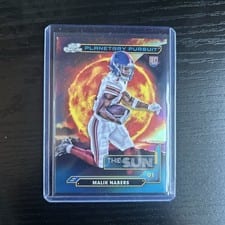 2024 Topps Chrome Cosmic Planetary Pursuit - Mercury Malik Nabers #PPM-MN card