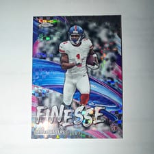 2024 Topps Chrome Finesse Malik Nabers #F-6 card