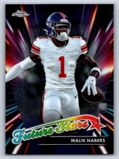 2024 Topps Chrome Future Stars Malik Nabers #FS-9 card