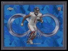2024 Topps Chrome Sapphire Edition Infinite Sapphire Malik Nabers #IS-7 card
