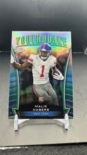 2024 Topps Chrome Youthquake Malik Nabers #Y-5 card