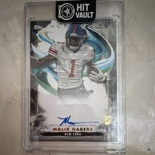 2024 Topps Inception Rookie Autographs Malik Nabers #RA-MN card