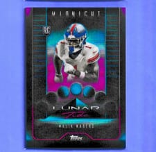 2024 Topps Midnight Lunar Tide Malik Nabers #LT-6 card