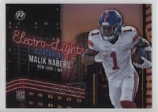 2024 Topps Resurgence Electro-Lights Malik Nabers #EL-11 card