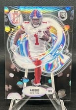 2024 Topps Signature Class Fluidity Malik Nabers #F-7 card