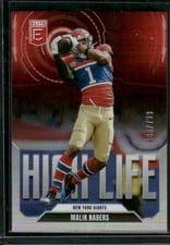 2025 Donruss Elite High Life Malik Nabers #5 card