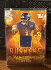 2025 Panini Absolute Absolute Burners Malik Nabers #ABU-MNA card