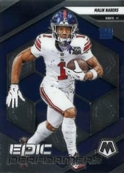 2025 Panini Mosaic Epic Performers Malik Nabers #11 card