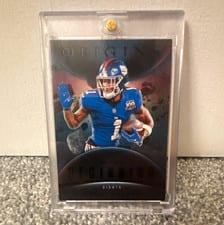 2025 Panini Origins In the Beginning Malik Nabers #19 card