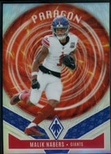 2025 Panini Phoenix Paragon Malik Nabers #5 card