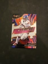 2025 Panini Select Phenomenon Malik Nabers #21 card