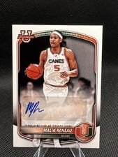 2025-26 Bowman Paper Prospects Retail Autographs Malik Reneau #PA-TD card