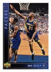 1993-94 Upper Deck Base Set Malik Sealy #128 card