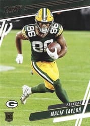 2020 Panini Chronicles Prestige Rookies Update Malik Taylor #304 card
