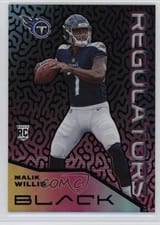 2022 Panini Black Regulators Malik Willis #REG-22 card