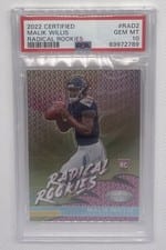 2022 Panini Certified Radical Rookies Malik Willis #RAD-2 card