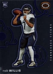 2022 Panini Chronicles Dynagon Rookies Malik Willis #D-4 card