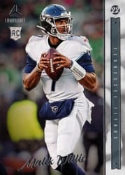 2022 Panini Chronicles Luminance Update Rookies Malik Willis #201 card