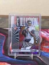 2022 Panini Contenders Optic Optic Illusion Malik Willis #OI-14 card