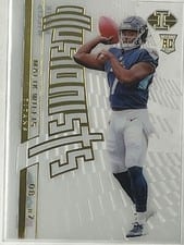 2022 Panini Illusions Illusionists Autographs Malik Willis #I-13 card