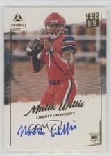 2022 Panini Luminance Year One Signatures Malik Willis #YSR-MWI card