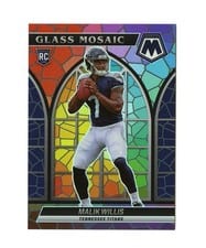 2022 Panini Mosaic Glass Mosaic Malik Willis #GM-23 card