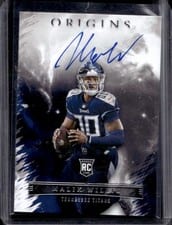 2022 Panini Origins Rookie Autographs Malik Willis #RAU-MWI card