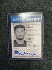 2022 Panini Prestige NFL Passport Signatures Malik Willis #NPS-MW card