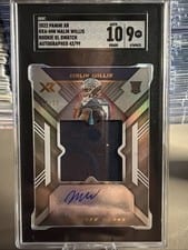 2022 Panini XR Rookie XL Swatch Autographs Malik Willis #RXA-MW card