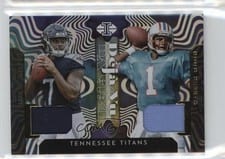 2022 Panini Illusions Déjà Vu Malik Willis / Warren Moon #DV-TT card