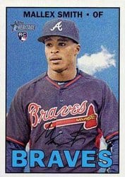 2016 Topps Heritage Base Set Mallex Smith #712 card