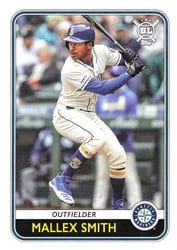 2020 Topps Big League Base Set Mallex Smith #176 card
