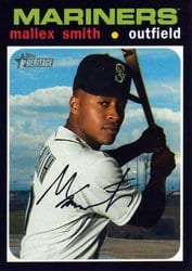 2020 Topps Heritage Base Set Mallex Smith #146 card