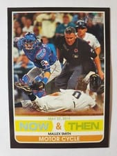2020 Topps Heritage Now & Then Mallex Smith #NT-12 card
