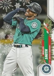 2020 Topps Holiday Base Set Mallex Smith #HW57 card