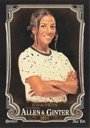 2024 Topps Allen & Ginter X Base Set Mallory Swanson #204 card