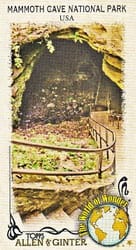 2023 Topps Allen & Ginter Mini World of Wonder Mammoth Cave National Park, U.S.A. #WOW-50 card