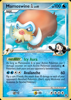 Rising Rivals Mamoswine GL #27 card