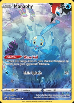 Crown Zenith Galarian Gallery Manaphy #GG06 card