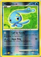 Diamond & Pearl Manaphy #9 card